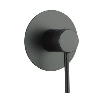 Lucid Pin Series Round Shower Bath Wall Mixer 80mm