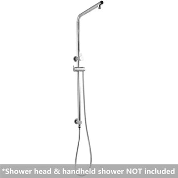 Round Shower Rail
