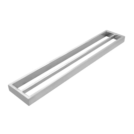 Ivano Series Crome Double Towel Rail 600mm