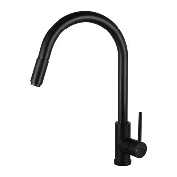 Round Pull Out Kitchen Sink Mixer Tap