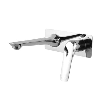 AU Series Bathtub Basin Wall Mixer with Spout