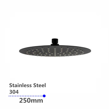 Super Slim Round Shower Head 250mm