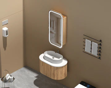 Earls Squircle LED Shaving Cabinet