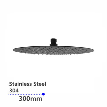 Super Slim Round Shower Head 300mm