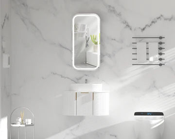 Earls Squircle LED Shaving Cabinet