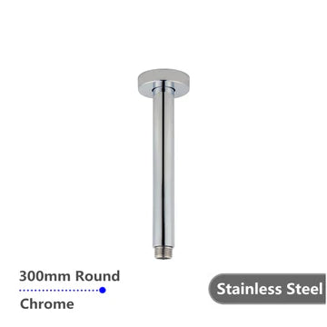 Round Ceiling Shower Arm 300mm