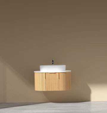 Carysil 1200mm Fluted Wall Hung Vanity