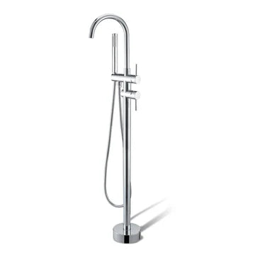 Round Bath/Hand-Held Shower Mixer