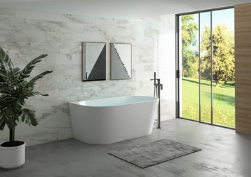 Jade Bathtub Glossy White