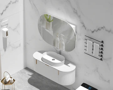 Mystic Oval Shaving Cabinet 1200mmx750mm