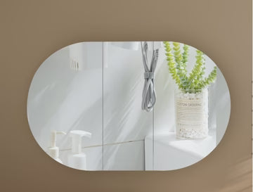 Mystic Oval Shaving Cabinet 1200mmx750mm