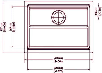 610 Carysil Harmony Granite Kitchen Sink