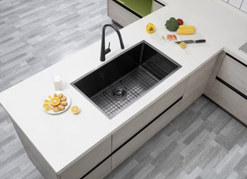 762 Rectangle Hand-Made Kitchen Sink