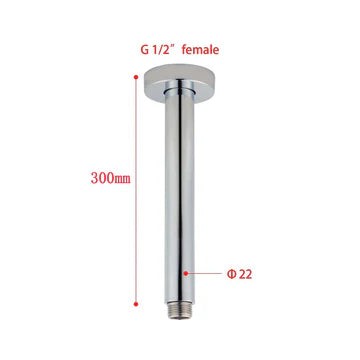 Round Ceiling Shower Arm 300mm