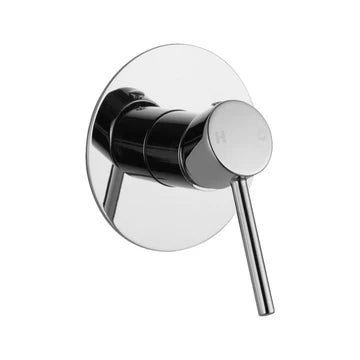 Lucid Pin Series Round Shower Bath Wall Mixer 80mm