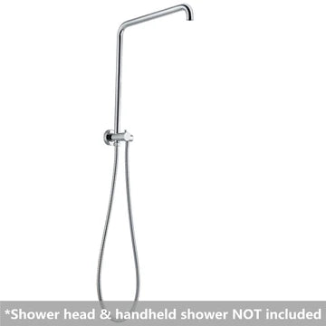 Round Shower Rail