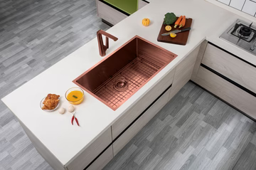 762 Rectangle Hand-Made Kitchen Sink