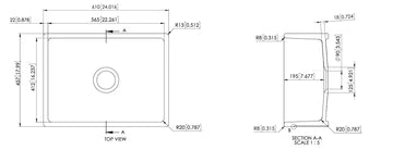 Carysil Fine Fireclay Sink