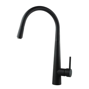 Round Vintage Pull Out Kitchen Sink Mixer Tap