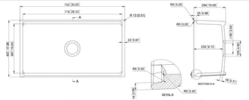 Carysil Fine Fireclay Sink