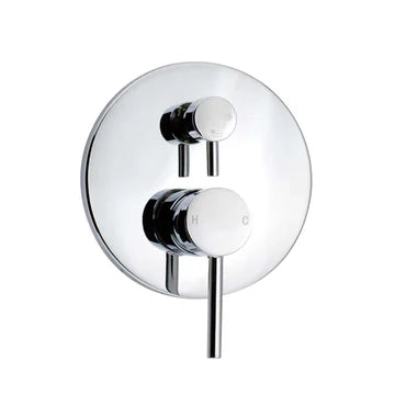 Round Lucid Pin Shower Diverter