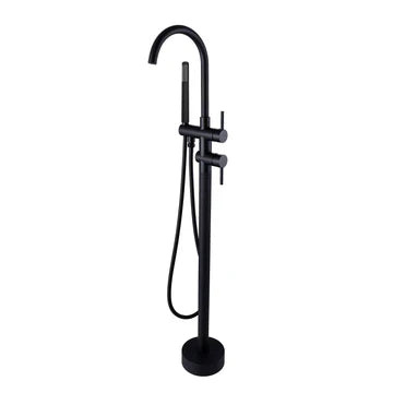 Round Bath/Hand-Held Shower Mixer