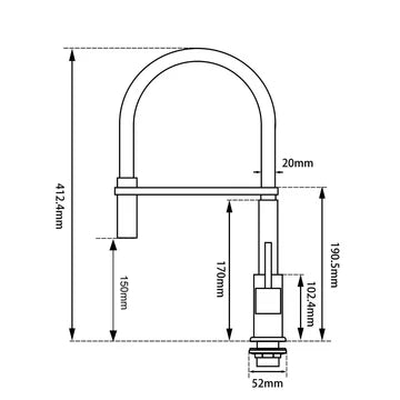 Kitchen Sink Mixer Tap