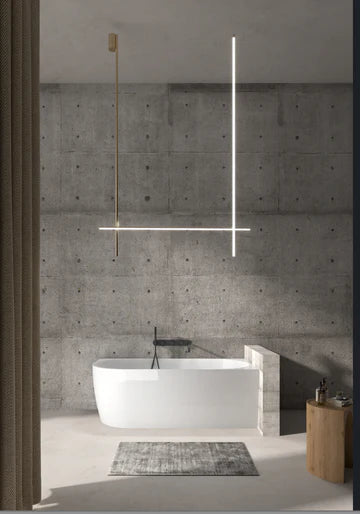 Gina Right Corner Bathtub Matte White