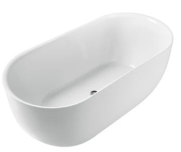 Berri Free Standing Bathtub Matte White