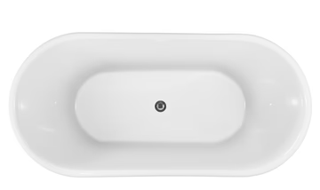 Berri Free Standing Bathtub Gloss White