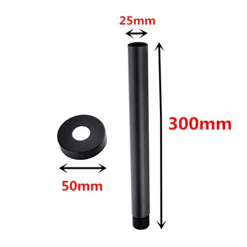 Round Ceiling Shower Arm 300mm