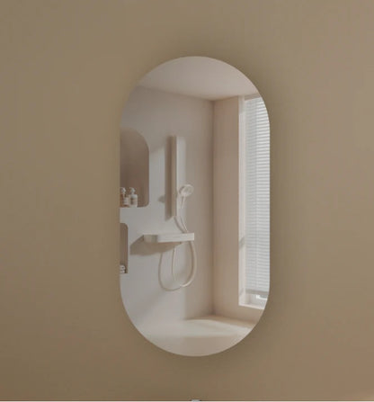 Oval Shaving Cabinet 450mmx900mm