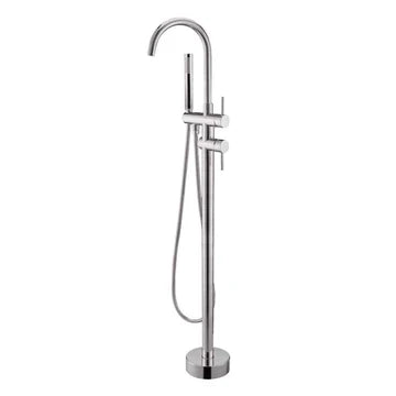 Round Bath/Hand-Held Shower Mixer