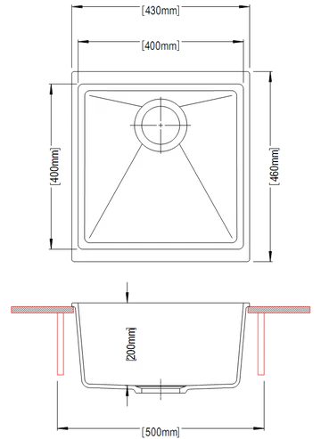 430 Carysil Enigma 100M Granite Kitchen Sink