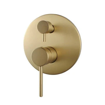 Round Lucid Pin Shower Diverter