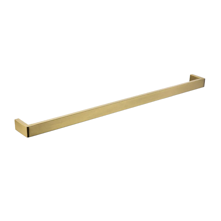 Ivano Series Square Single Towel Rail 800mm