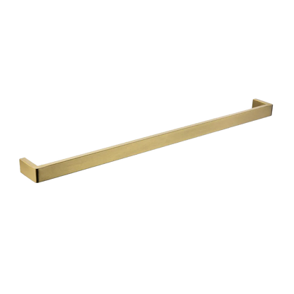 Ivano Series Square Single Towel Rail 800mm