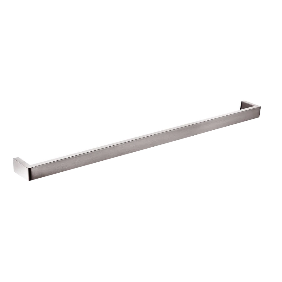 Ivano Series Square Single Towel Rail 800mm