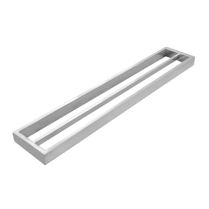 Ivano Series Crome Double Towel Rail 600mm