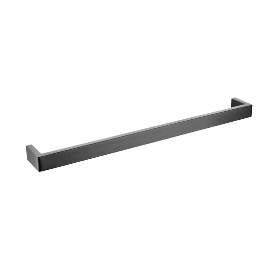 Ivano Series Square Single Towel Rail 600mm