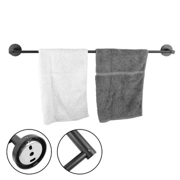 Lucid Pin Round Single Towel Rack Rail 800mm
