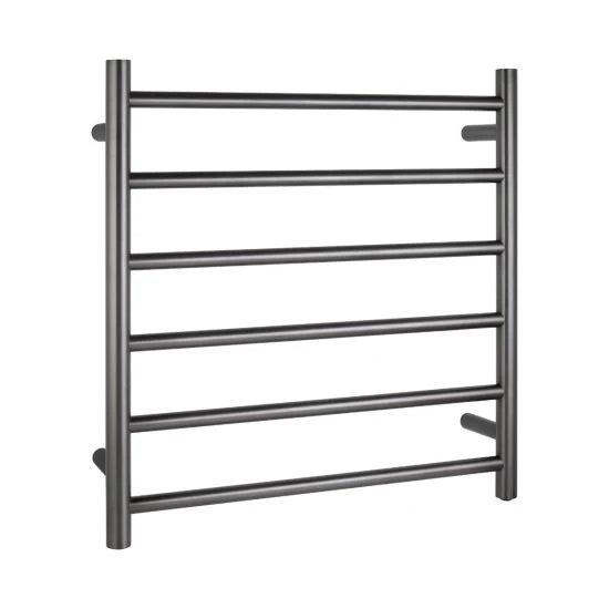 Round Electric Heated Towel Rail 6 Bars