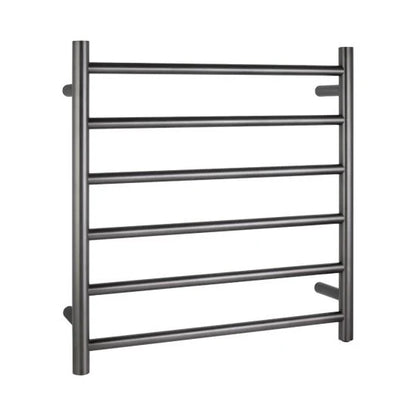 Round Electric Heated Towel Rail 6 Bars