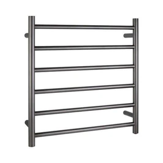 Round Electric Heated Towel Rail 6 Bars