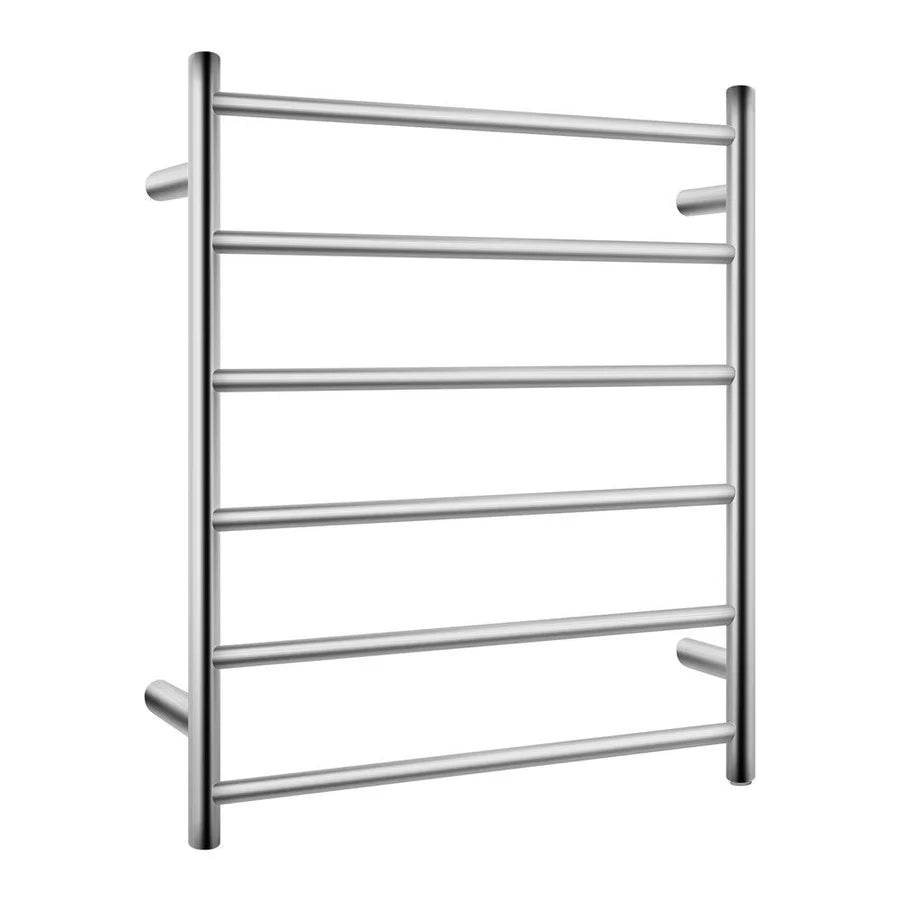 Round Electric Heated Towel Rail 6 Bars