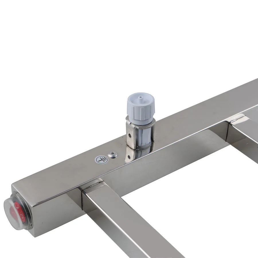 Square Electric Heated Towel Rail 6 Bars