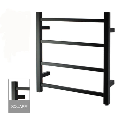 Square Series Electric Heated Towel Rails 4 Bars