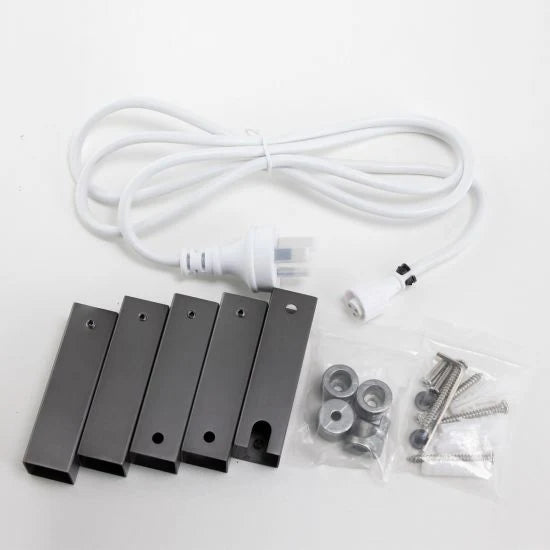 Square Series Electric Heated Towel Rails 4 Bars