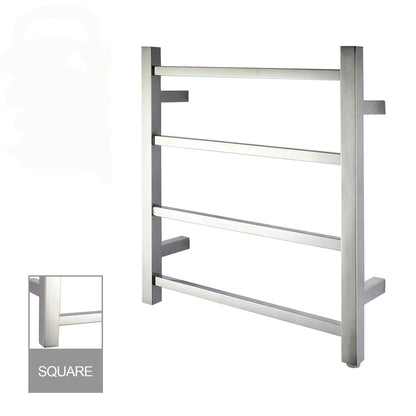 Square Series Electric Heated Towel Rails 4 Bars