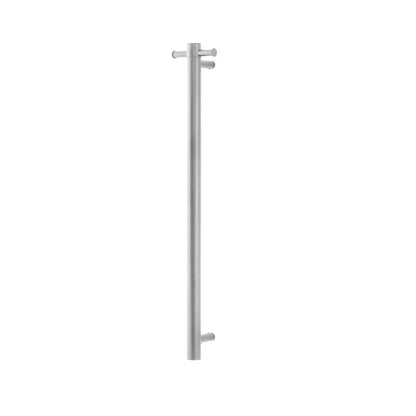 Round Series Vertical Electric Heated Single Bar Towel Rail